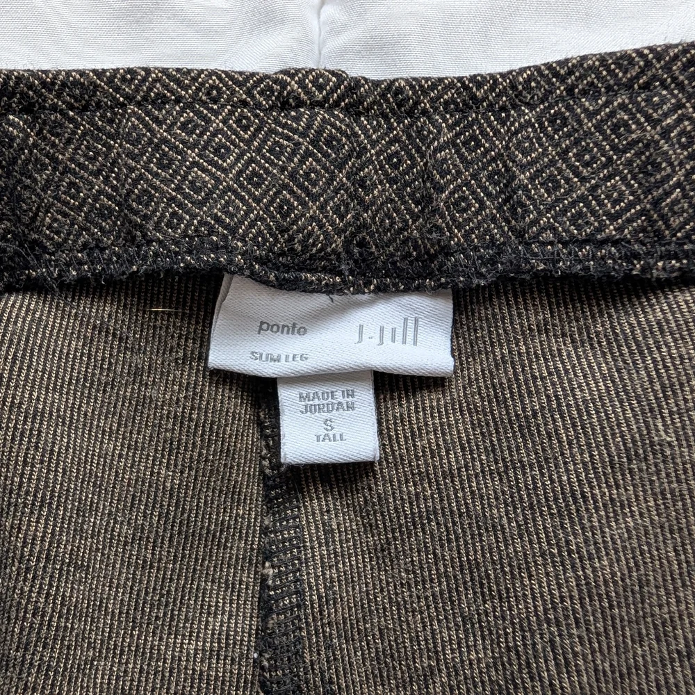 J. Jill Stretchy Slim Leg Ponte Pants Size Small Tall - Picture 7 of 11